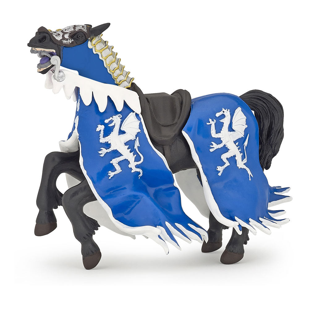 Papo Fantasy World Blue Dragon King Horse Toy Figure