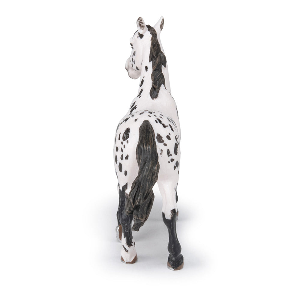 Papo Horse and Ponies Black Appaloosa Horse Toy Figure