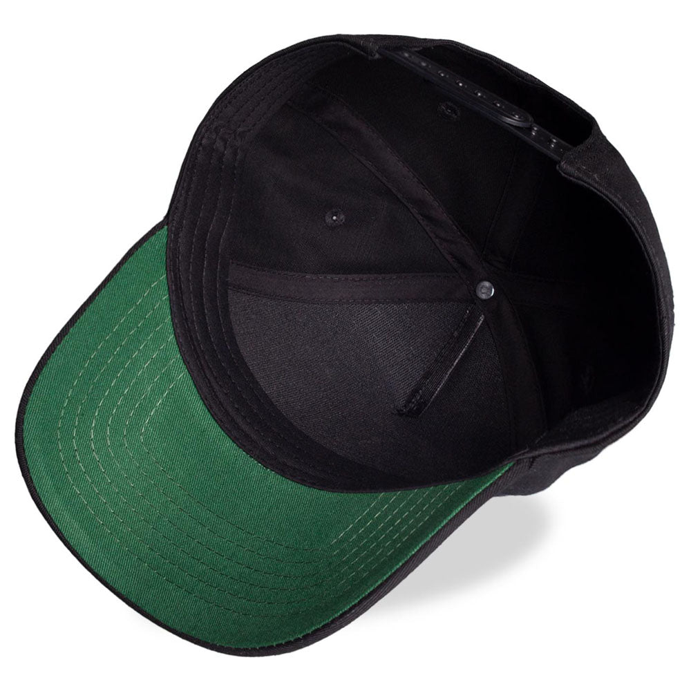 The Matrix Resurrections Green Poster Logo Adjustable Baseball Cap