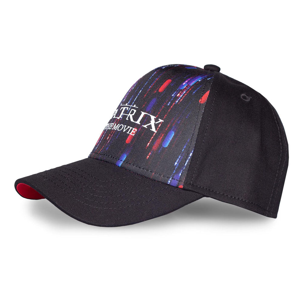 The Matrix Resurrections Red and Blue Pill Poster Logo Adjustable Baseball Cap