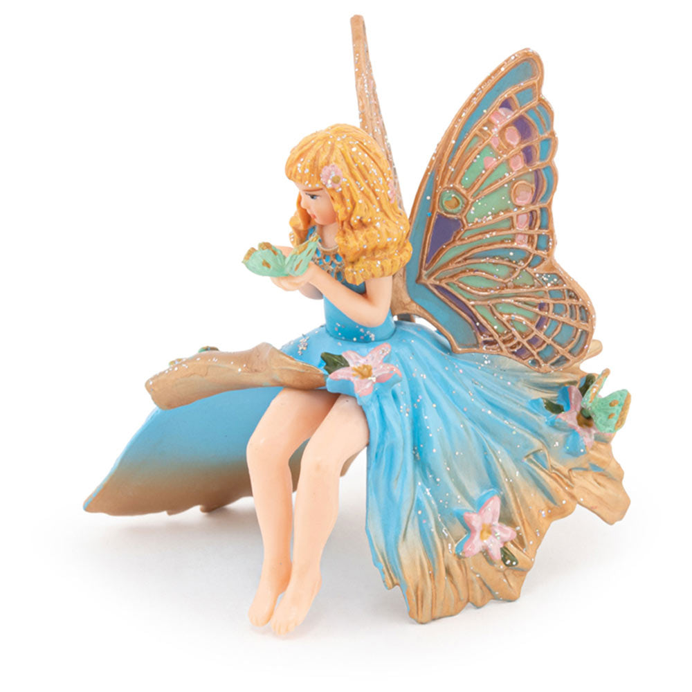 Papo The Enchanted World Blue Elf Child Toy Figure