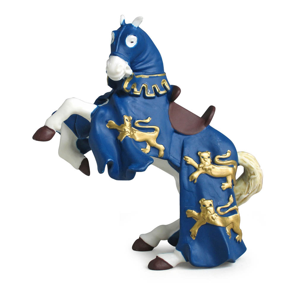 Papo Fantasy World Blue King Richard's Horse Toy Figure