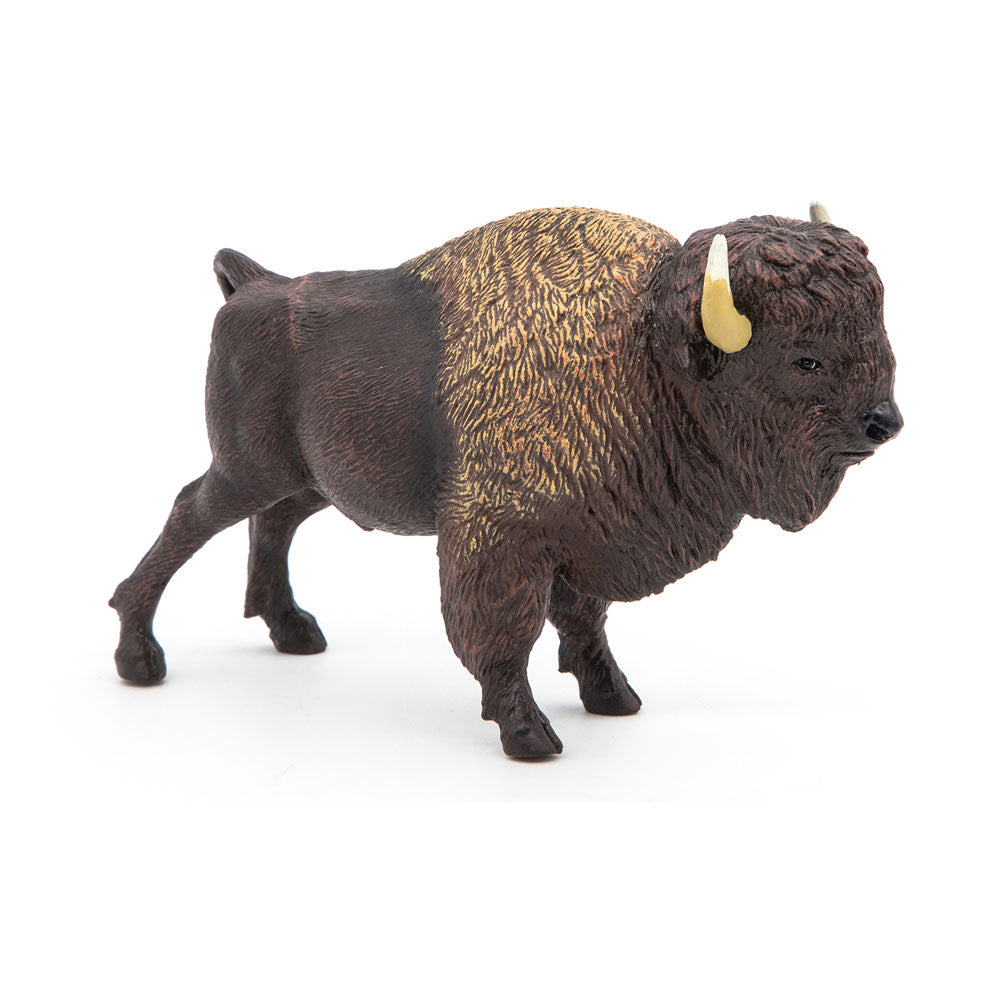 Papo Wild Animal Kingdom American Buffalo Toy Figure