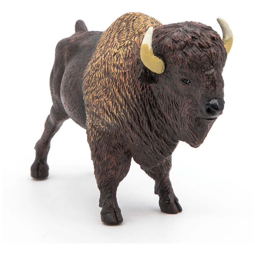 Papo Wild Animal Kingdom American Buffalo Toy Figure