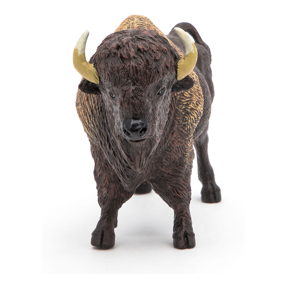 Papo Wild Animal Kingdom American Buffalo Toy Figure