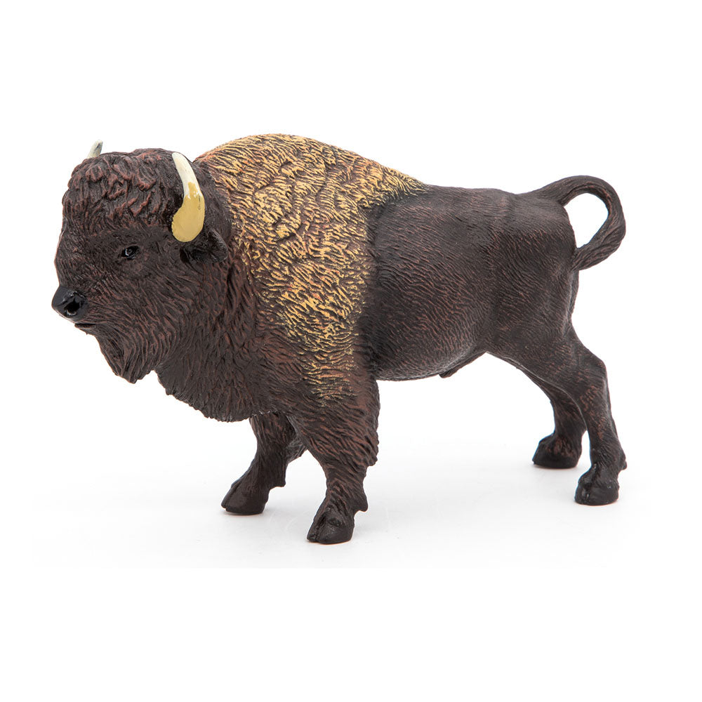 Papo Wild Animal Kingdom American Buffalo Toy Figure