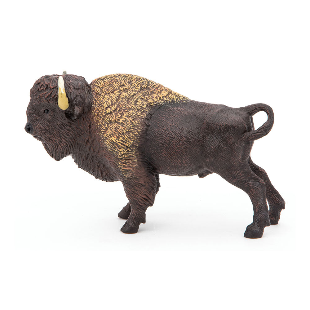 Papo Wild Animal Kingdom American Buffalo Toy Figure