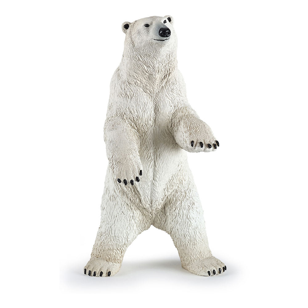 Papo Wild Animal Kingdom Standing Polar Bear Toy Figure
