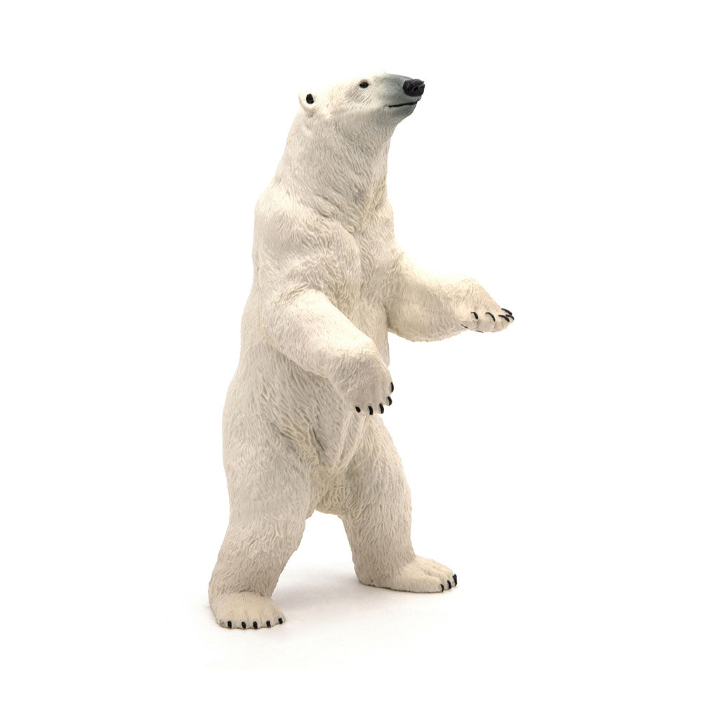 Papo Wild Animal Kingdom Standing Polar Bear Toy Figure