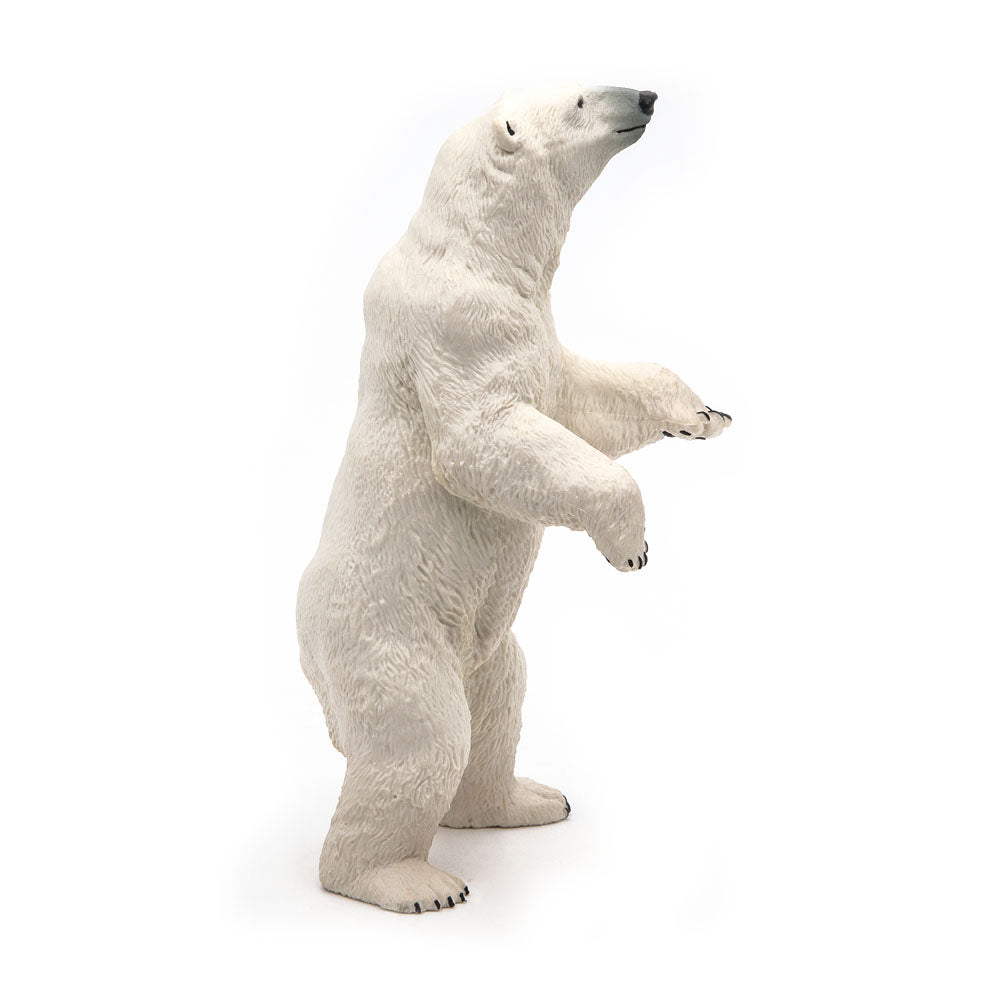 Papo Wild Animal Kingdom Standing Polar Bear Toy Figure