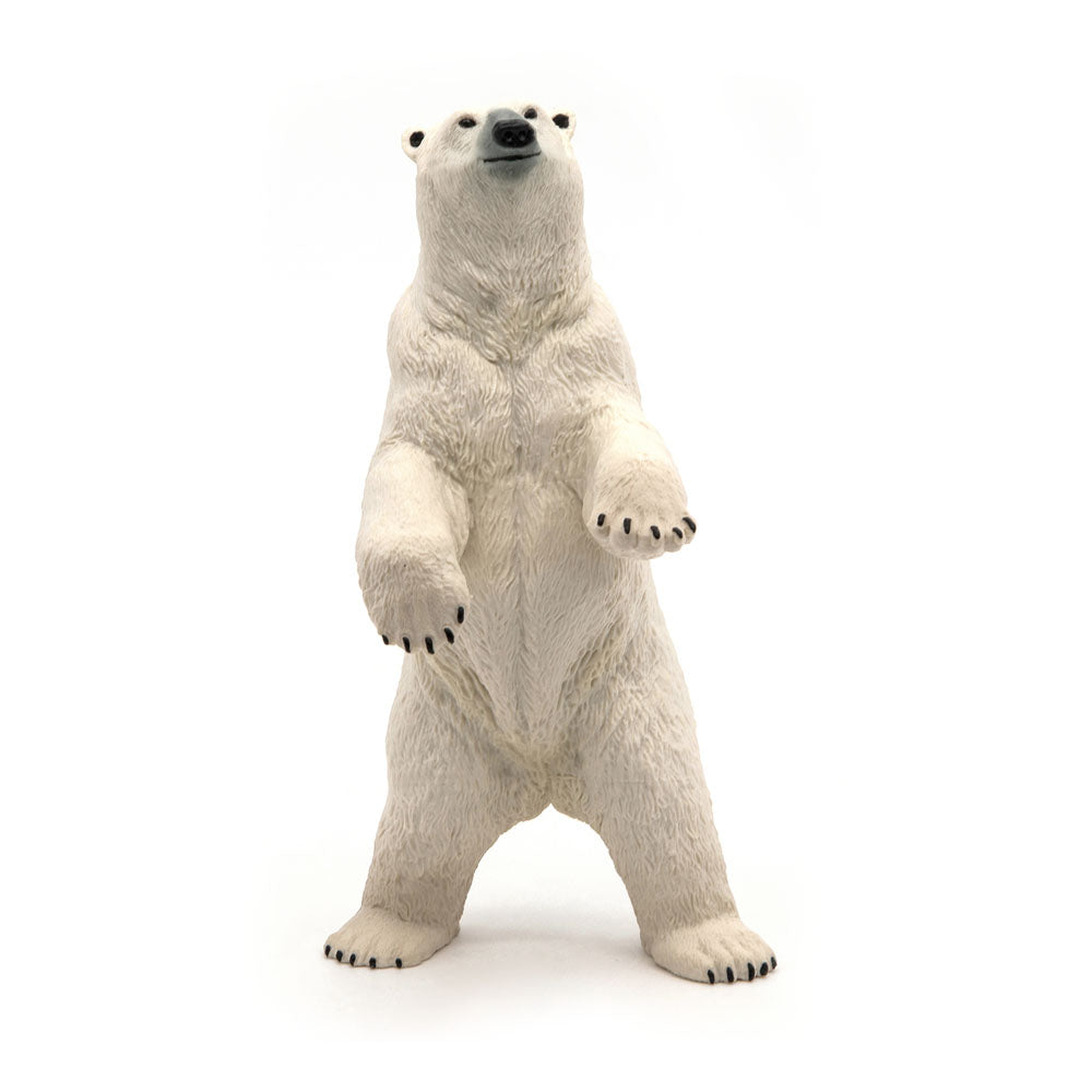 Papo Wild Animal Kingdom Standing Polar Bear Toy Figure