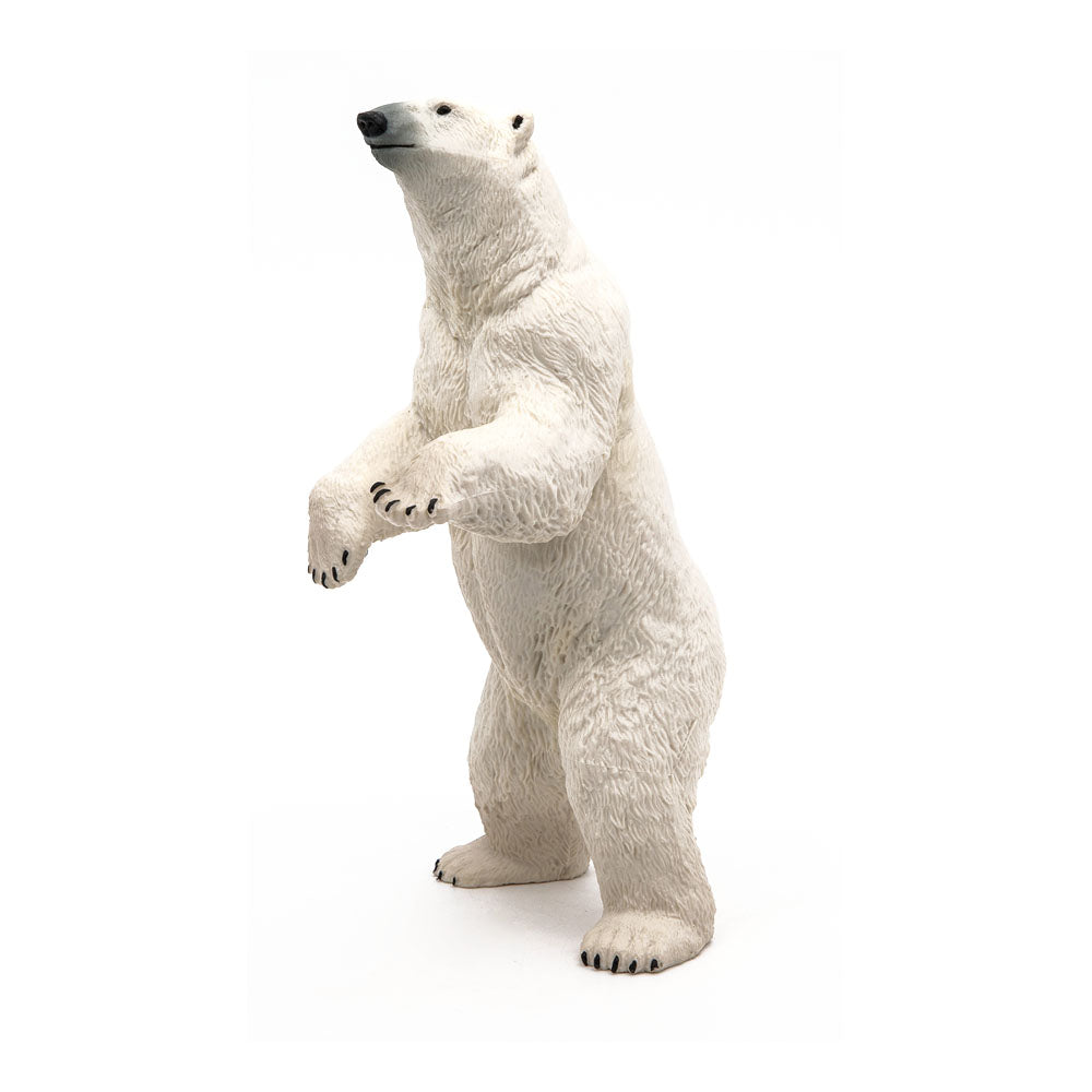 Papo Wild Animal Kingdom Standing Polar Bear Toy Figure