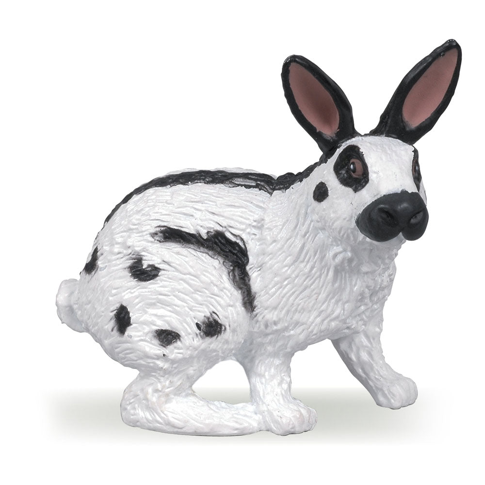 Papo Farmyard Friends English Spot Papillon Rabbit Toy Figure