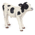 Papo Farmyard Friends Black and White Calf Toy Figure
