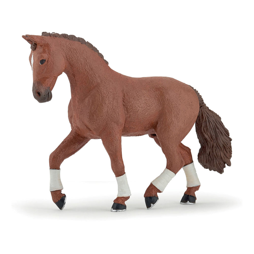 Papo Horse and Ponies Alezan Hanovrian Horse Toy Figure