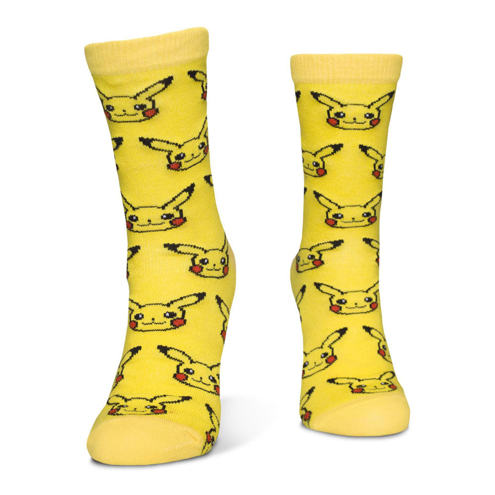 Pokemon Iconic Character Crew Socks - 3 Pack