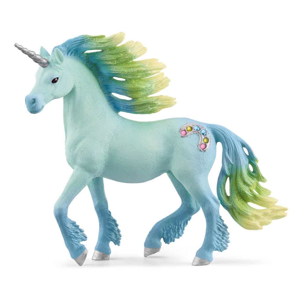 Schleich Bayala Marshmallow Unicorn Stallion Toy Figure