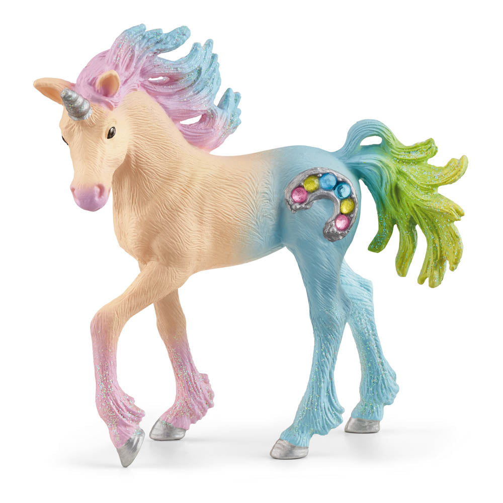 Schleich Bayala Marshmallow Unicorn Foal Toy Figure