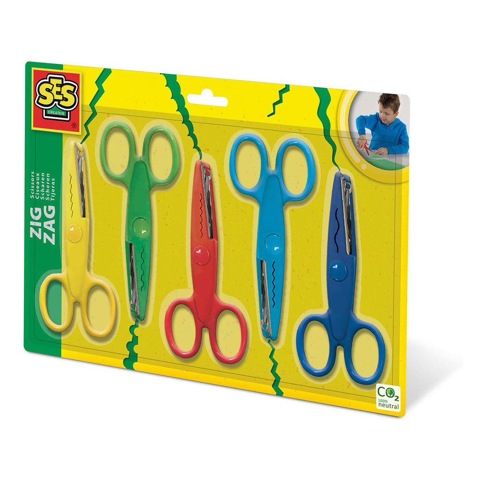 SES Creative Zigzag Craft Scissors