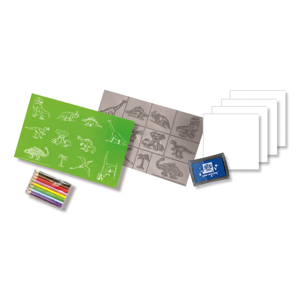 SES Creative Stamp Set Dinosaur Kid's Stamp Set