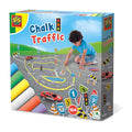 SES Creative Pavement Chalk & Traffic Set
