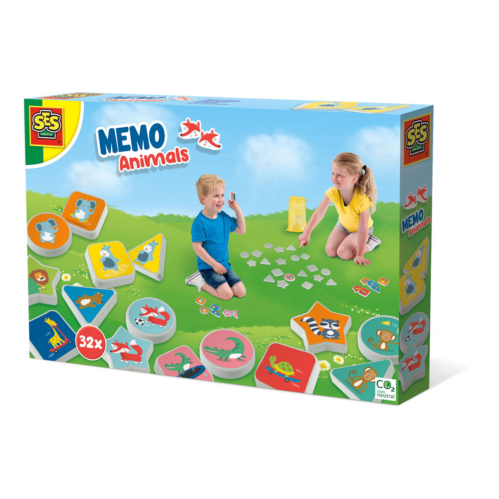 SES Creative Children's Memo Animals