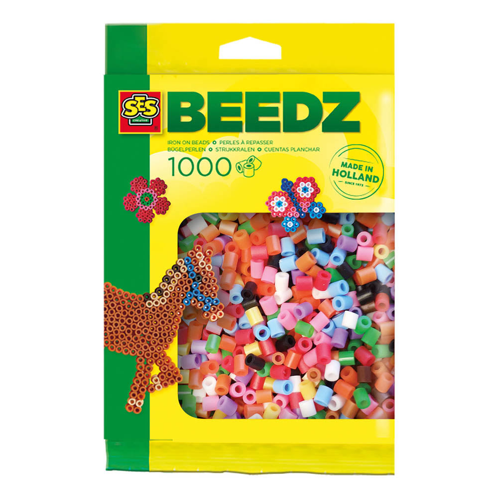 SES Creative Beedz Iron-on Beads 1000 Mix Basic