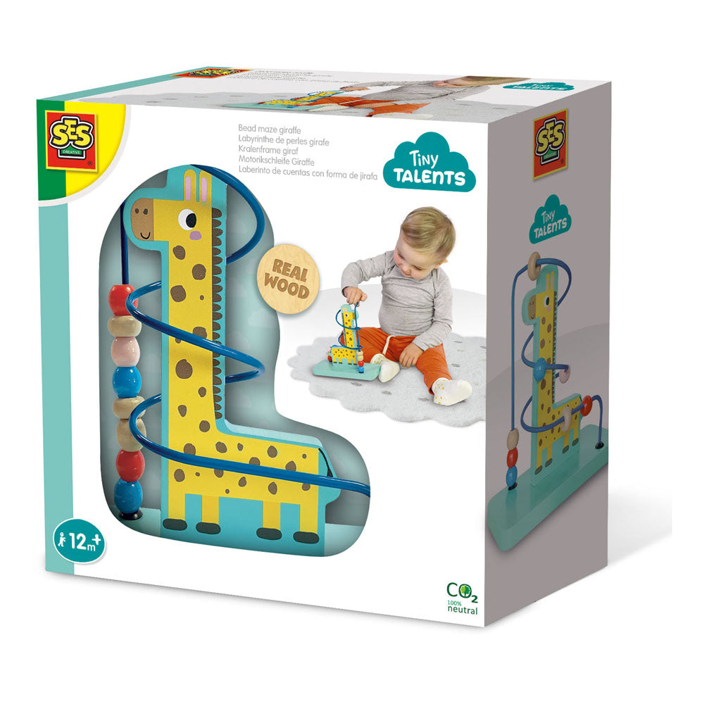 SES Creative Tiny Talents Bead Maze Giraffe