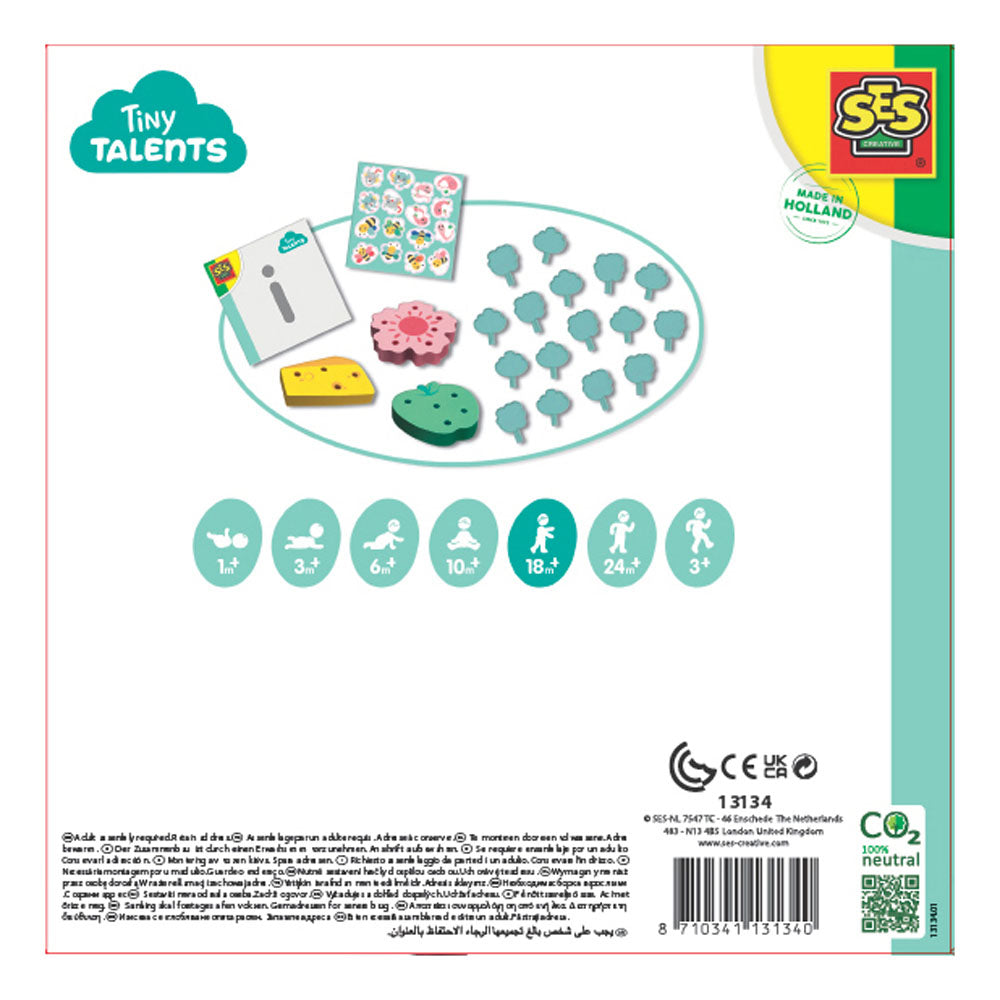 SES Creative Tiny Talents Sort and Pin Animals
