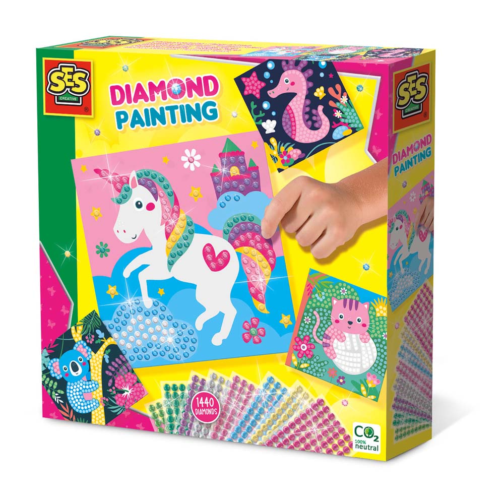 SES Creative Happy Animals Diamond Painting