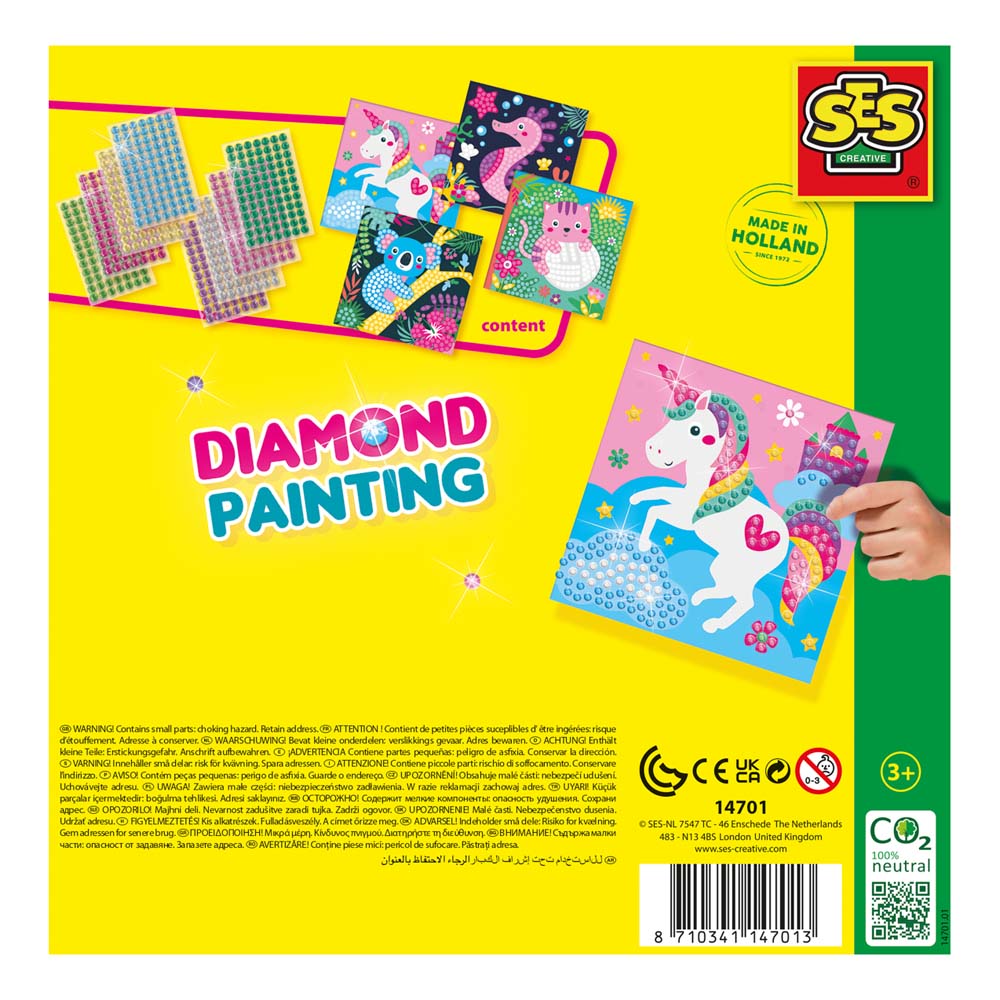 SES Creative Happy Animals Diamond Painting