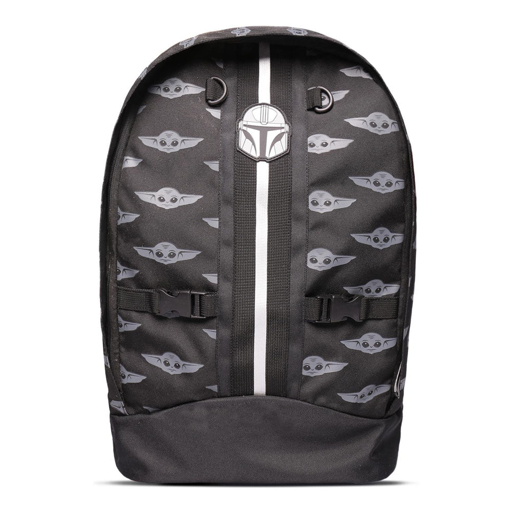 Star Wars The Mandalorian Helmet Logo with All-over Print Children's Backpack