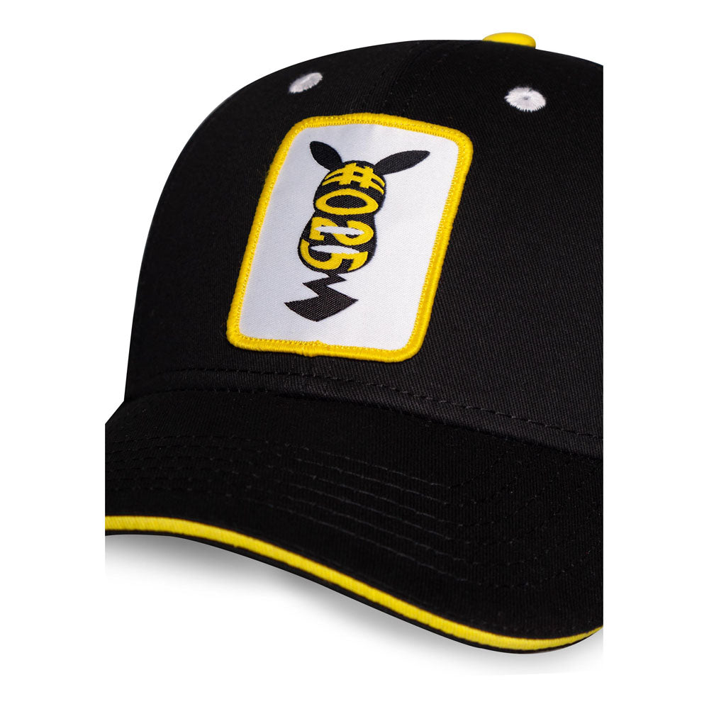 Pokemon Pikachu Woven Patch Adjustable Cap