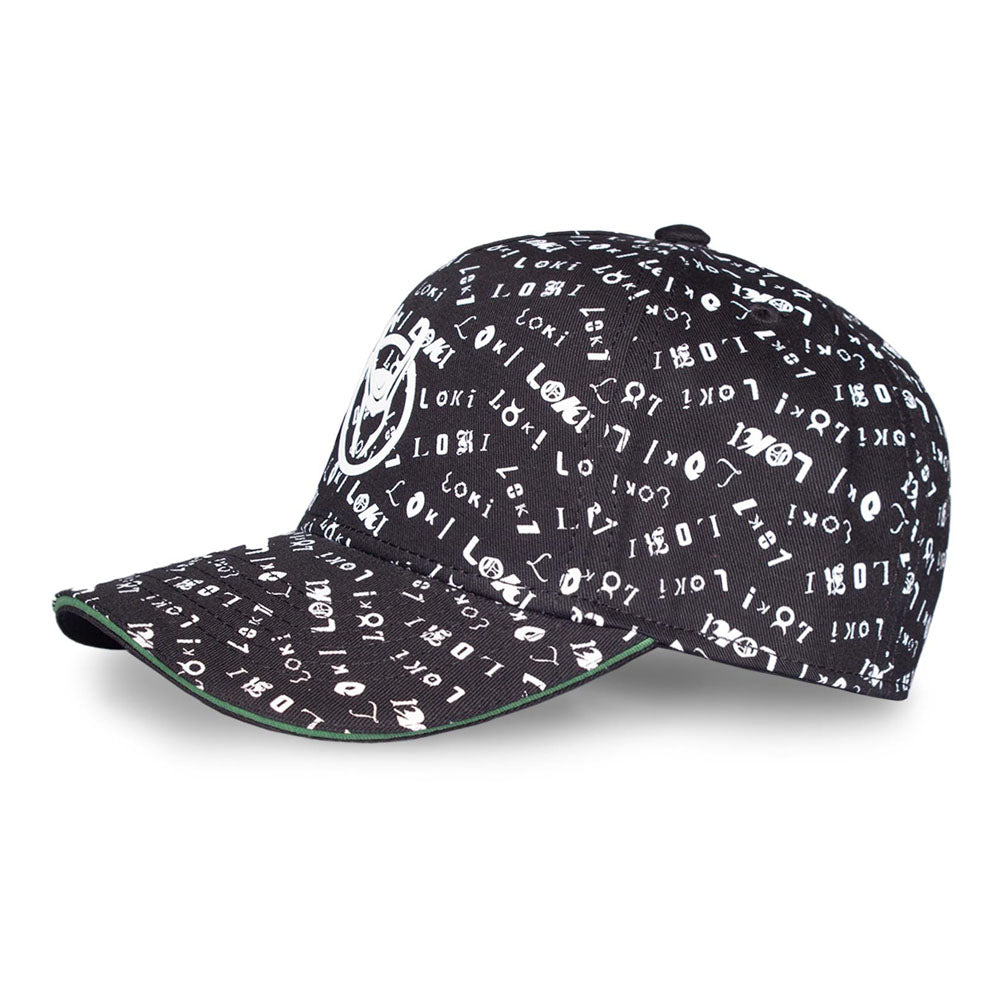 Marvel Comics Loki Logo All-over Print Adjustable Cap