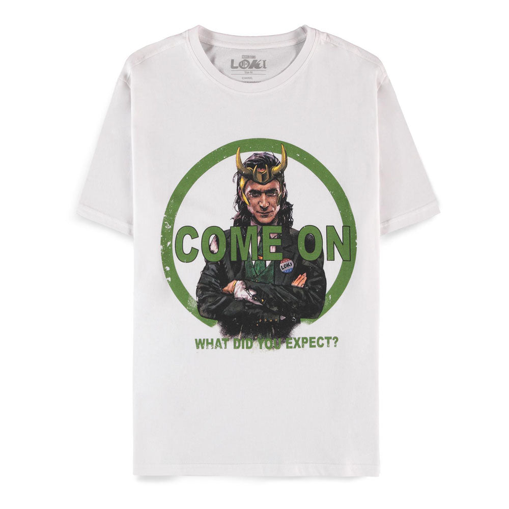 Marvel Comics Loki Come On! What Did You Expect? Men's T-Shirt