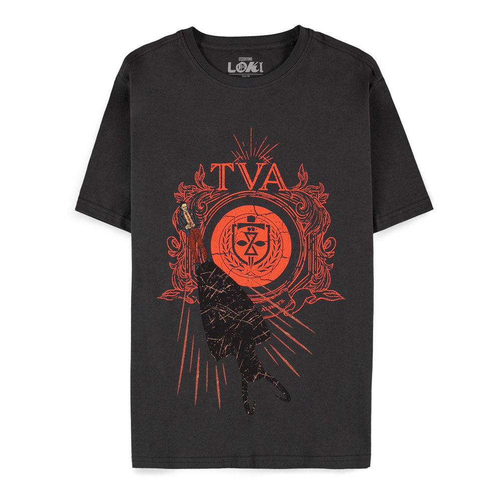 Marvel Comics Loki Time Variance Authority Logo Men's T-Shirt