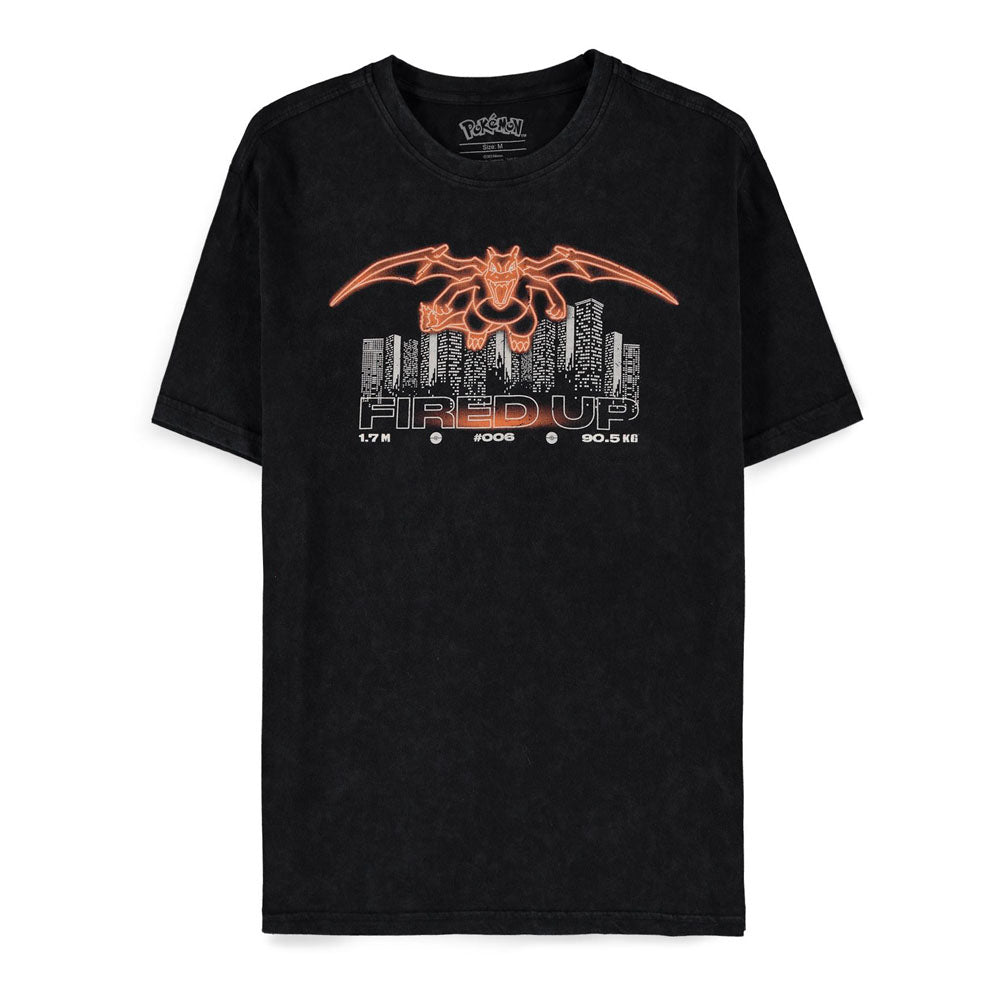 Pokemon Charizard Fired Up Men's T-Shirt