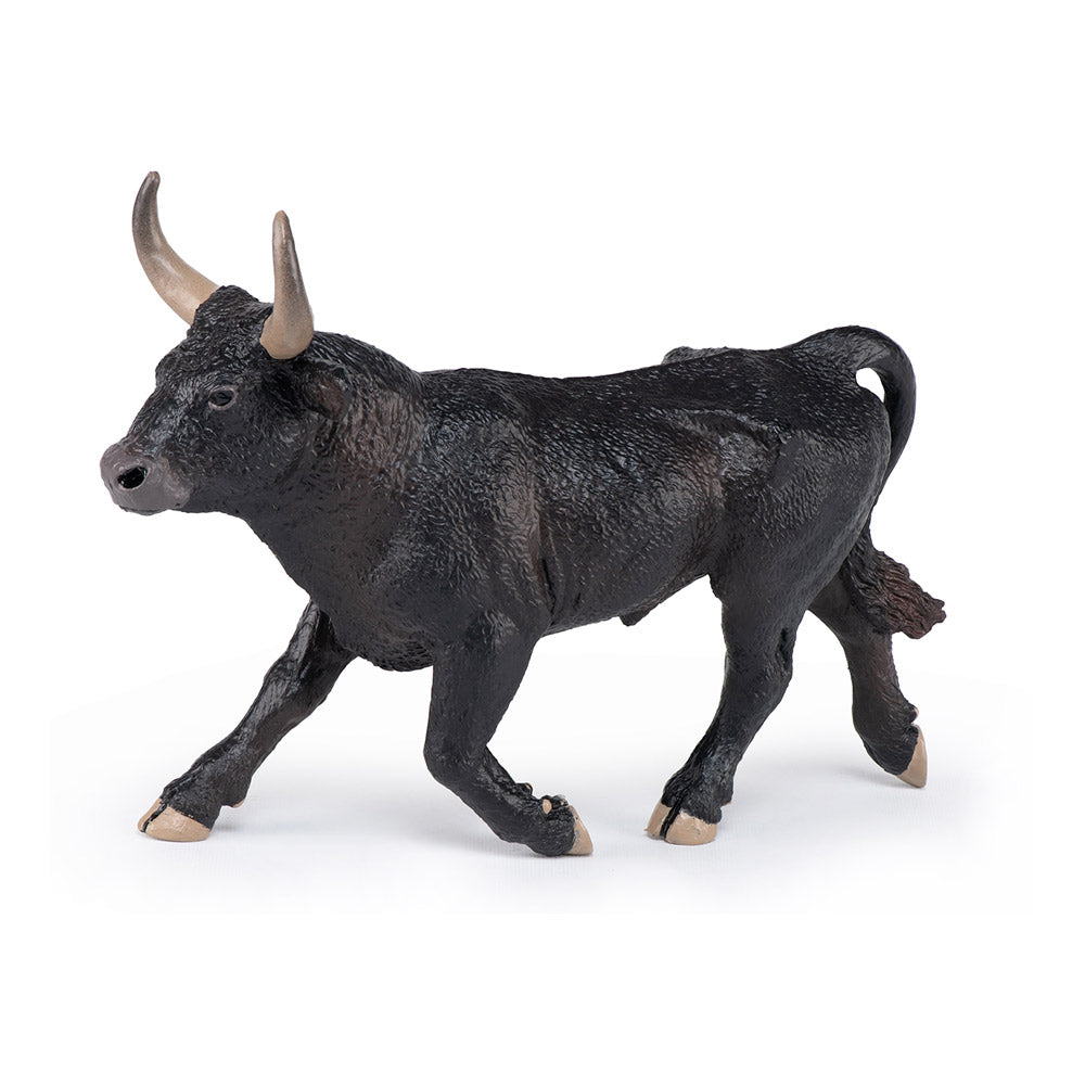 Papo Farmyard Friends Camargue Bull Toy Figure