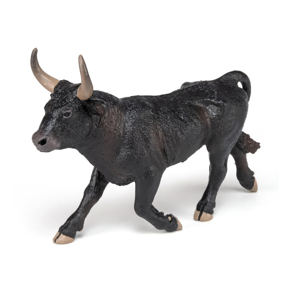 Papo Farmyard Friends Camargue Bull Toy Figure