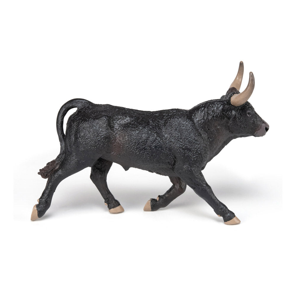 Papo Farmyard Friends Camargue Bull Toy Figure
