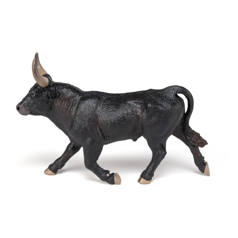 Papo Farmyard Friends Camargue Bull Toy Figure