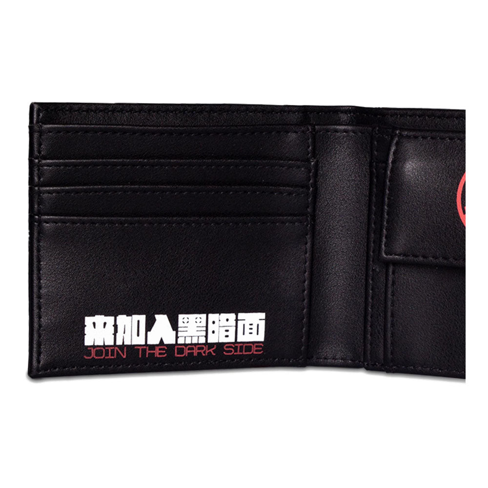 Star Wars Darth Vadar with All-over Galaxy Print Bi-fold Wallet
