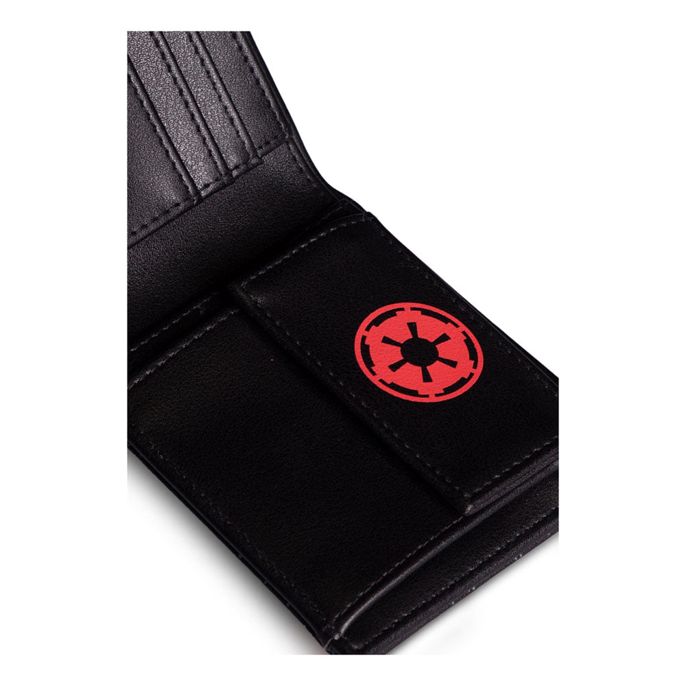 Star Wars Darth Vadar with All-over Galaxy Print Bi-fold Wallet