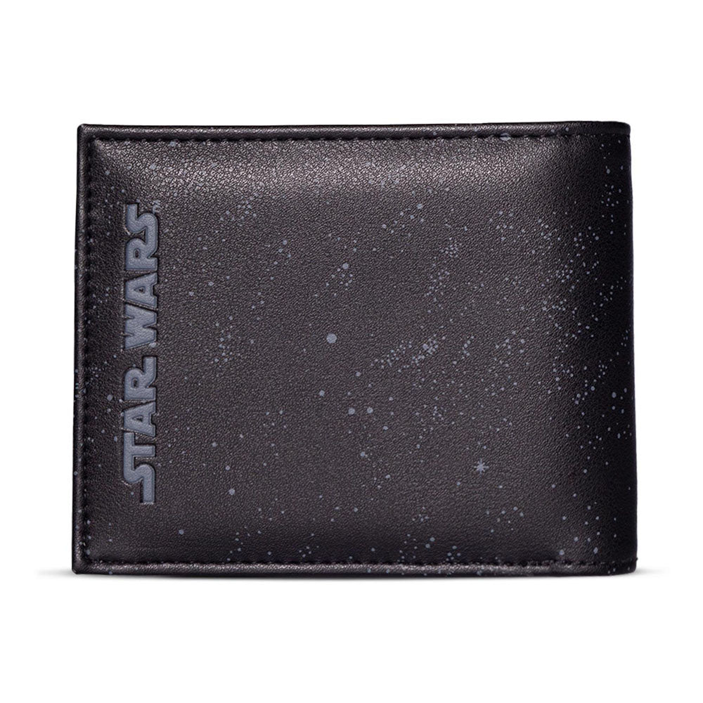 Star Wars Darth Vadar with All-over Galaxy Print Bi-fold Wallet