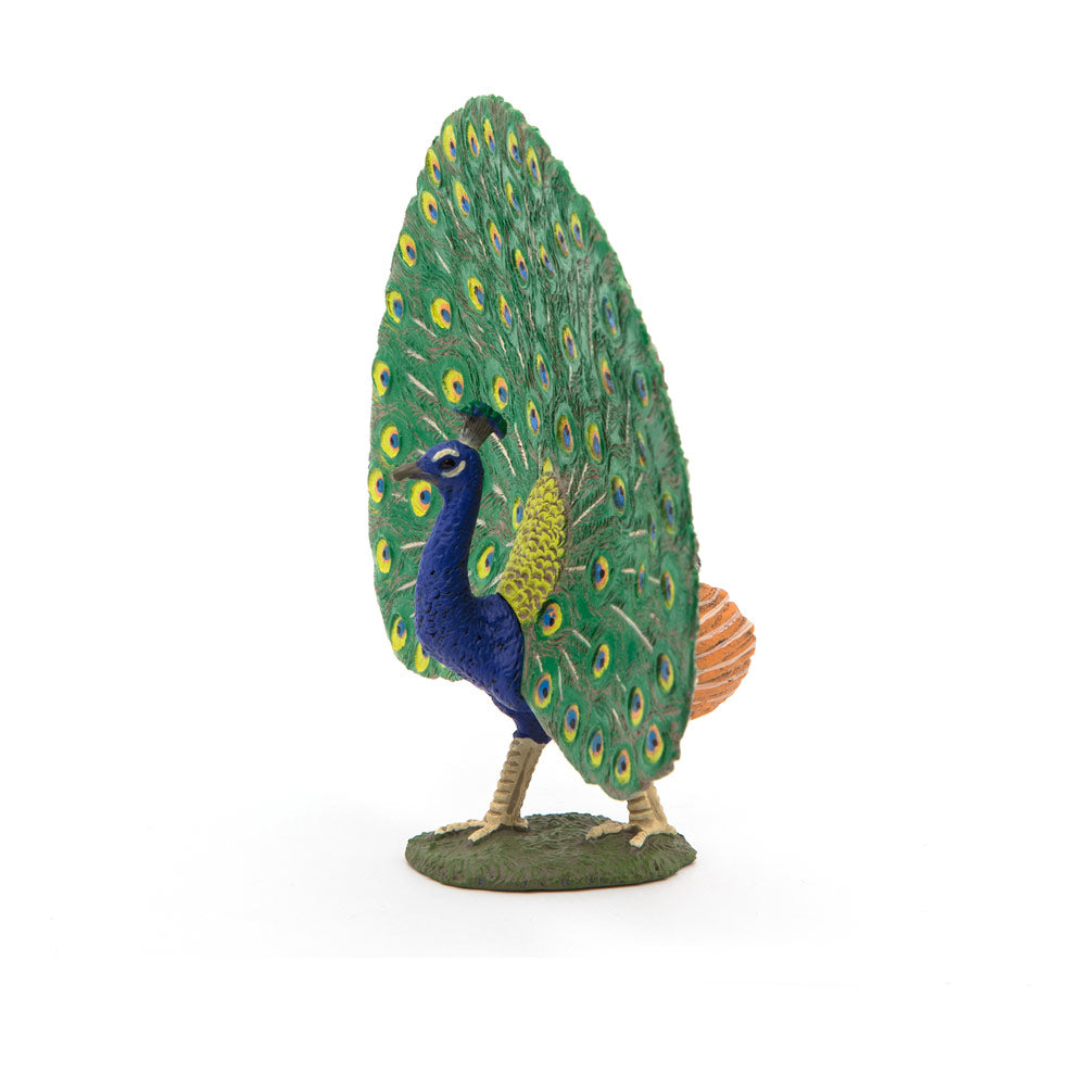 Papo Farmyard Friends Peacock Toy Figure