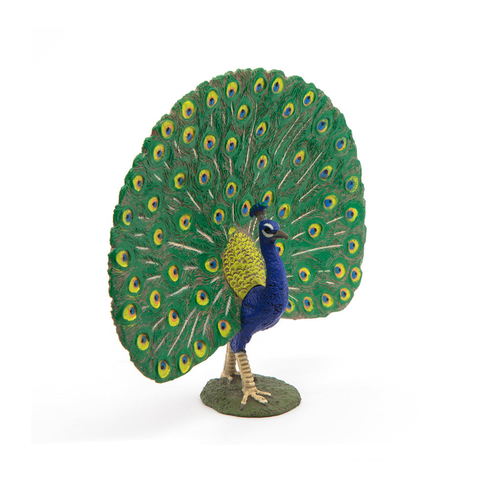 Papo Farmyard Friends Peacock Toy Figure
