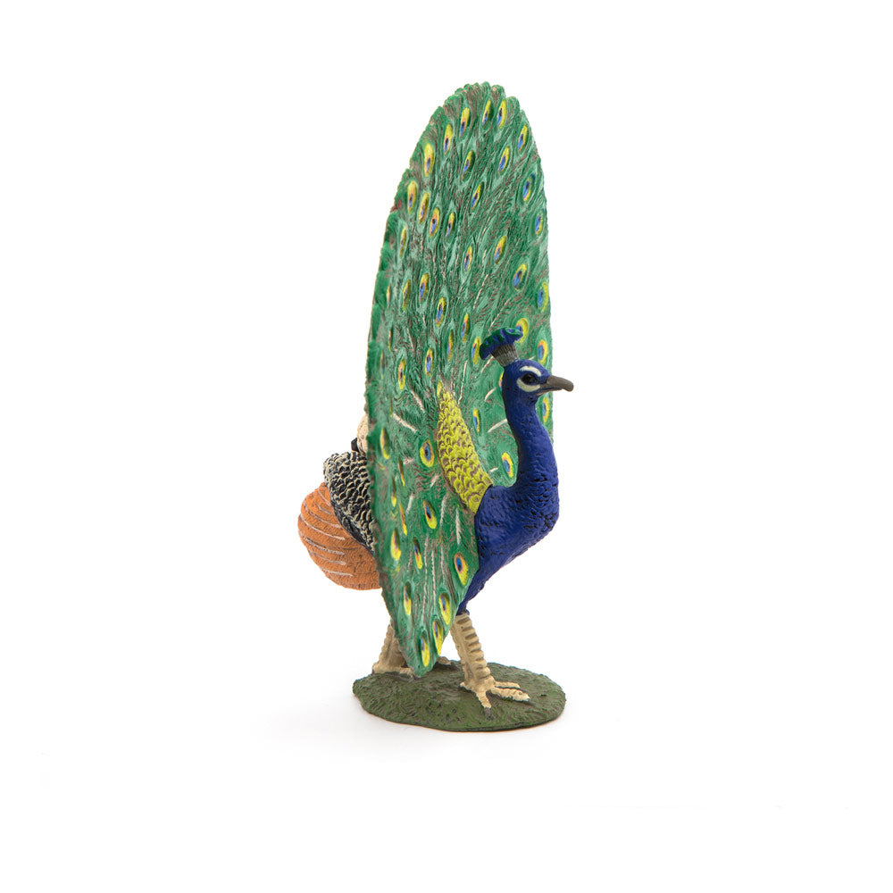Papo Farmyard Friends Peacock Toy Figure