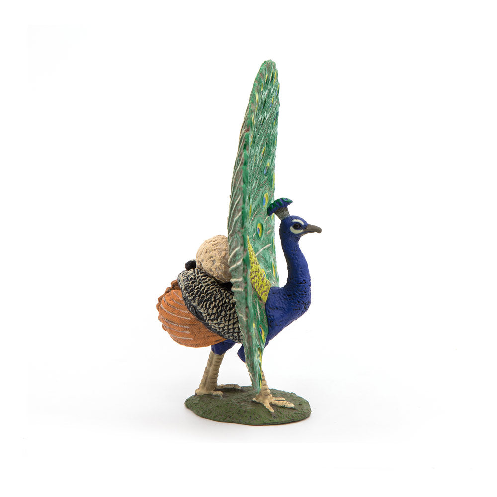 Papo Farmyard Friends Peacock Toy Figure