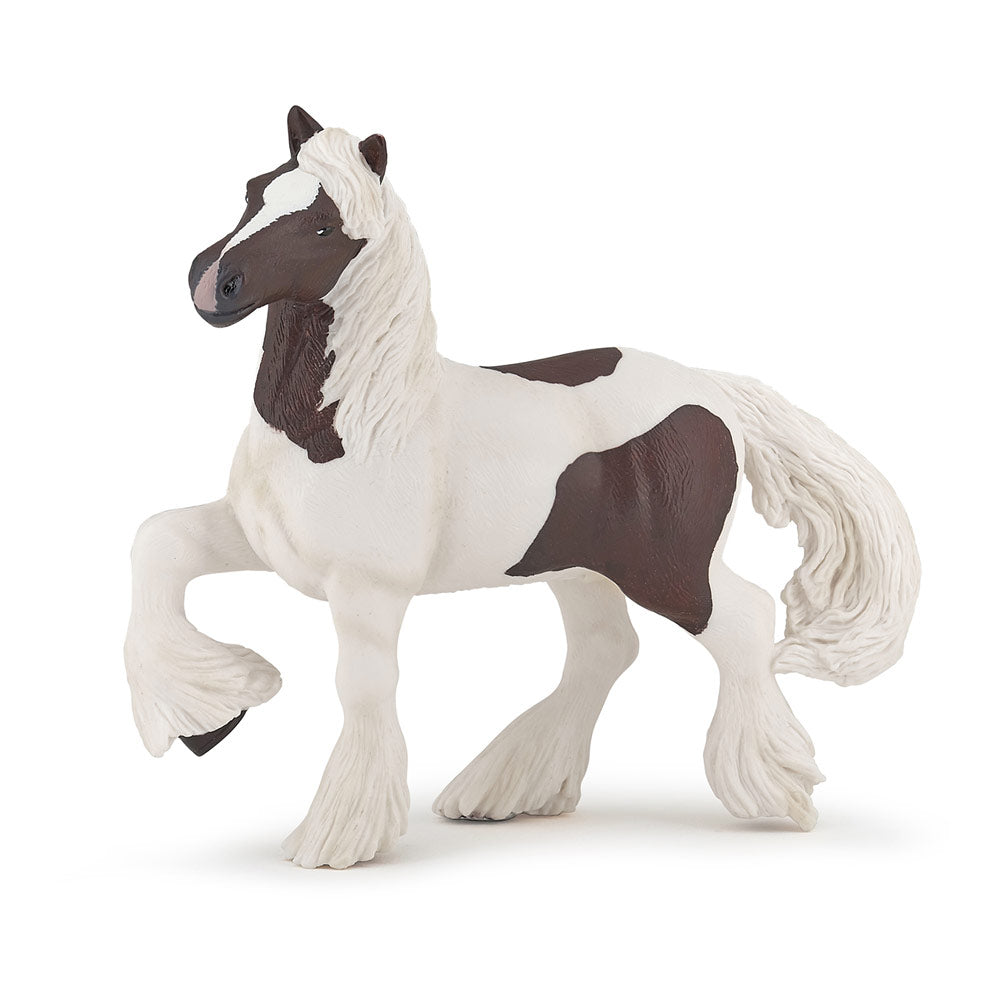 Papo Horses and Ponies Skewbald Irish Cob Toy Figure