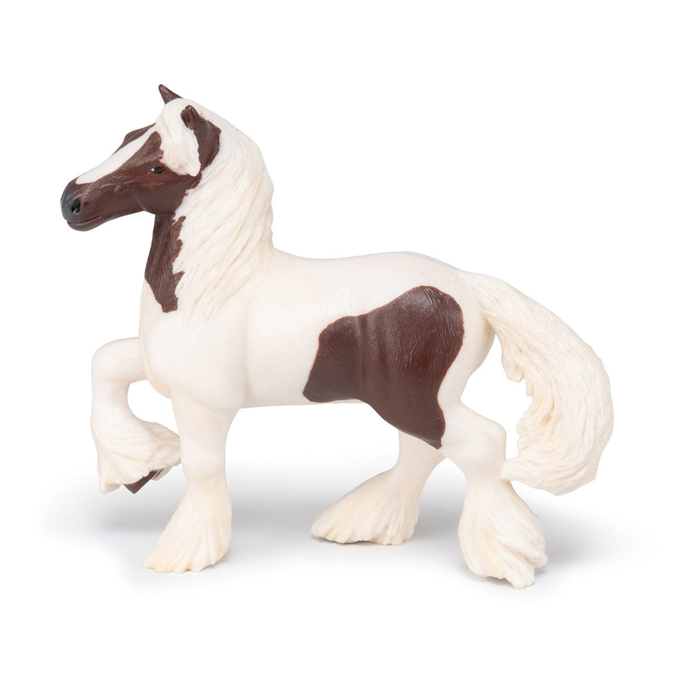 Papo Horses and Ponies Skewbald Irish Cob Toy Figure